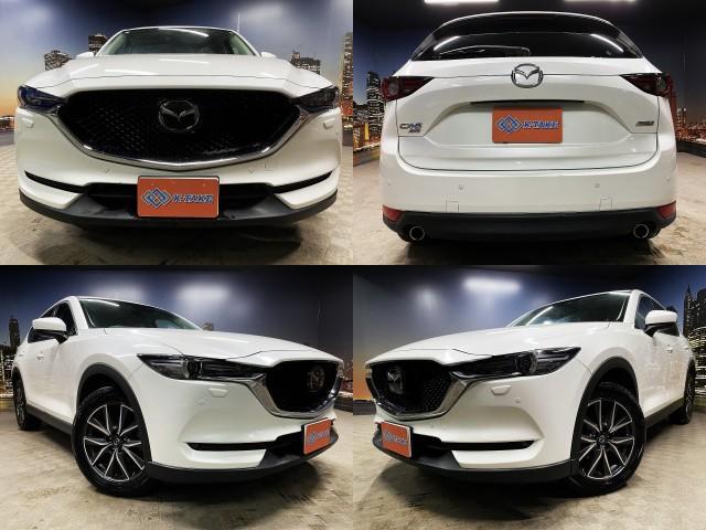2017 MAZDA CX-5 XD L Package White Leather Seats 4WD Flip-down Monitor