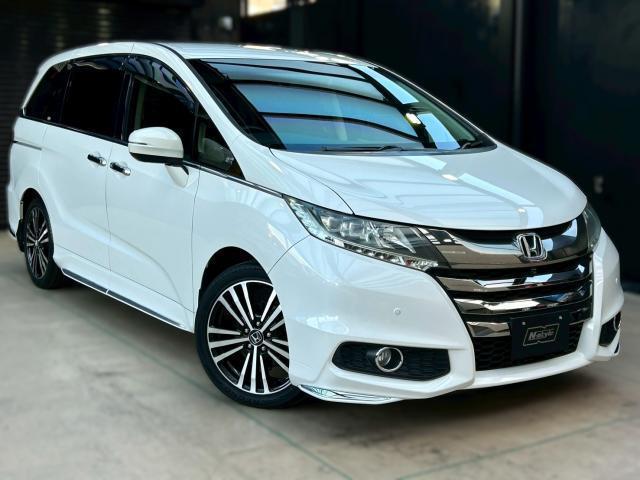 2014 Honda ODYSSEY Absolute EX Genuine Leather LED Collision Mitigation Navigation 360° Camera TV