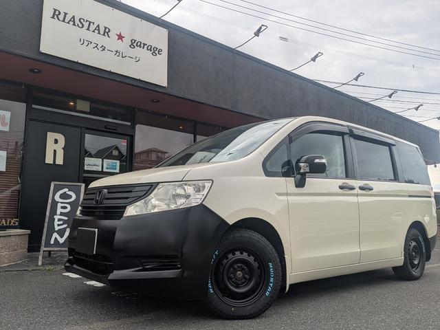 2010 Honda STEPWAGON G L Package ★New Madstar Tires★Front and Rear Bumper Matte Black★Both Power Sliding Doors★