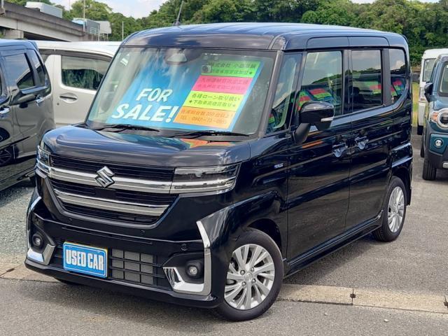 2024 Suzuki SPACIA CUSTOM Hybrid GS Registered Unused Car Memory Navigation Left Power Door