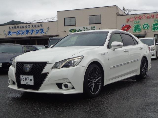 2015 Toyota Crown Hybrid HV Athlete S Black Style