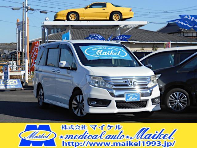 2012 Honda STEPWAGON ♪Saga Origin! Spada Z Navi Full Seg TV Back Camera Both Power Sliders