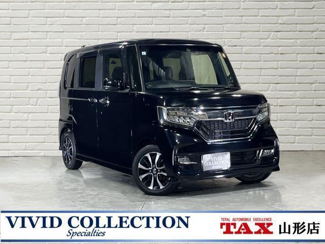 2019 Honda N-BOX CUSTOM G L Honda Sensing One Owner Left and Right Power Sliding Doors 9-bulb LED Lights