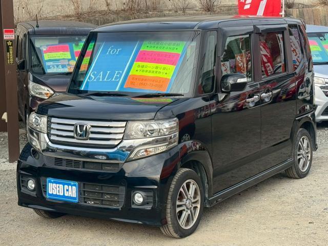 2013 Honda N-BOX 660 Custom G L Package/Electric Slide Door/SD Navi/Bluetooth