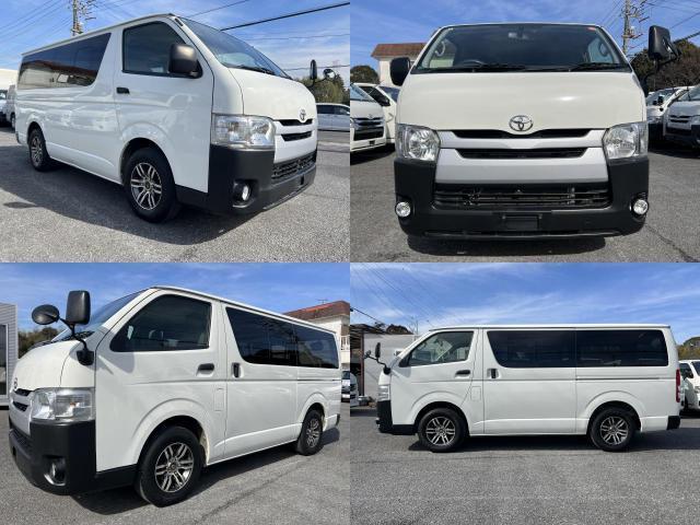 2017 Toyota HIACE VAN Long DX One Owner Rear Cooler Genuine Navigation TV