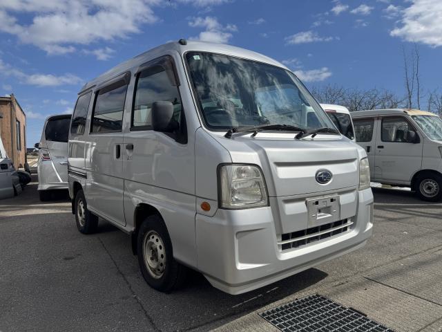 2012 SUBARU Sambar Van Transporter High Roof 4WD PW Front MT Car — Photo 1