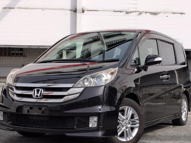 2009 Honda Step Wagon Spada Spada S Z Package Dual Power Sliding Doors HDD Navigation Rear Seat Monitor