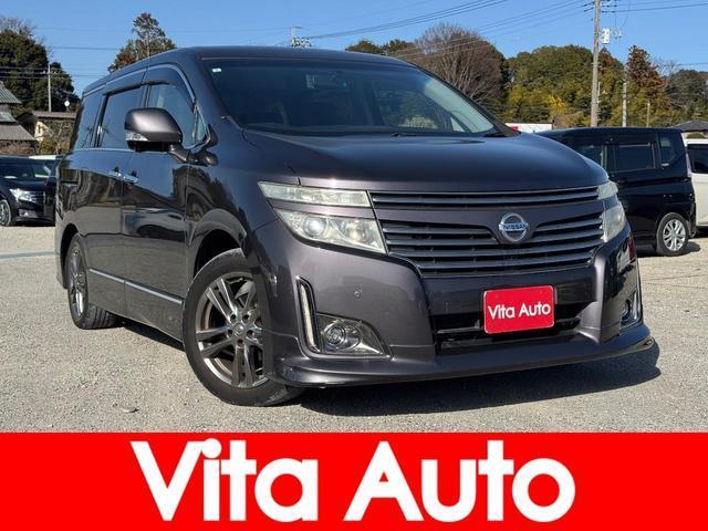 2013 Nissan Elgrand 250 Highway Star Urban Chrome Black Leather