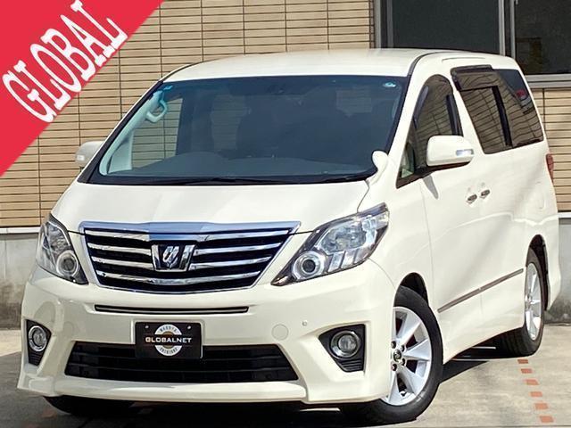 2012 Toyota ALPHARD 240 SC Package Late Model Genuine Aero Black Leather-like Seats