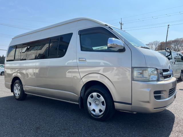 2007 Toyota Hiace Wagon Grand Cabin 10-Person Rear Cooler Heater Power Sliding Door