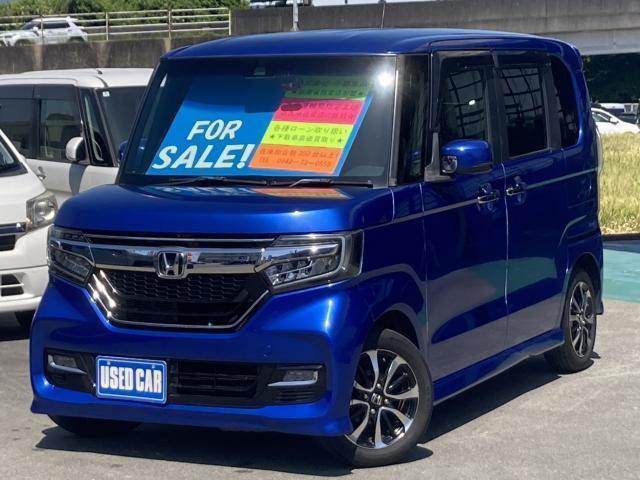 2019 Honda N-BOX CUSTOM G・L Honda SENSING Display Audio Left Power Door