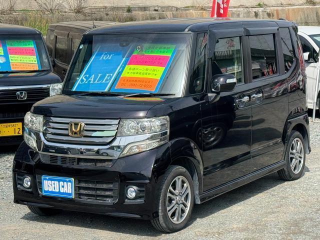 2014 Honda N-BOX 660 Custom SS Package/Both Electric Slide Doors/Genuine Memory Navi/TV