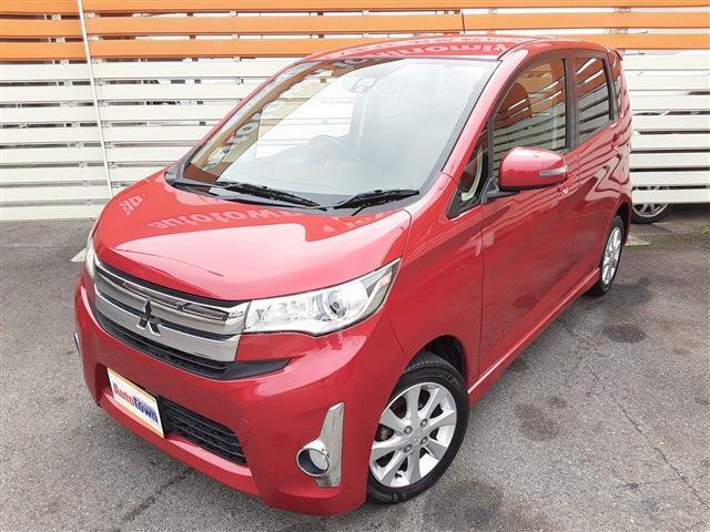 2015 MITSUBISHI EK CUSTOM G e-Assist Collision Mitigation Brake Genuine Navigation Full-seg TV Back Monitor