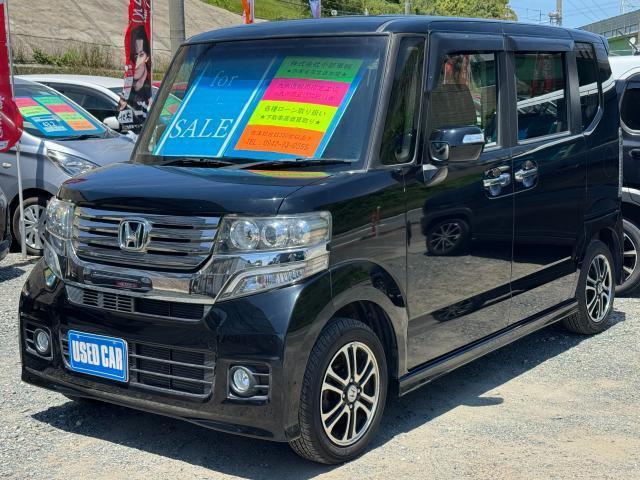 2013 Honda N-BOX 660 G SS Package/Both Electric Slide Doors/Genuine Memory Navi/Full Seg