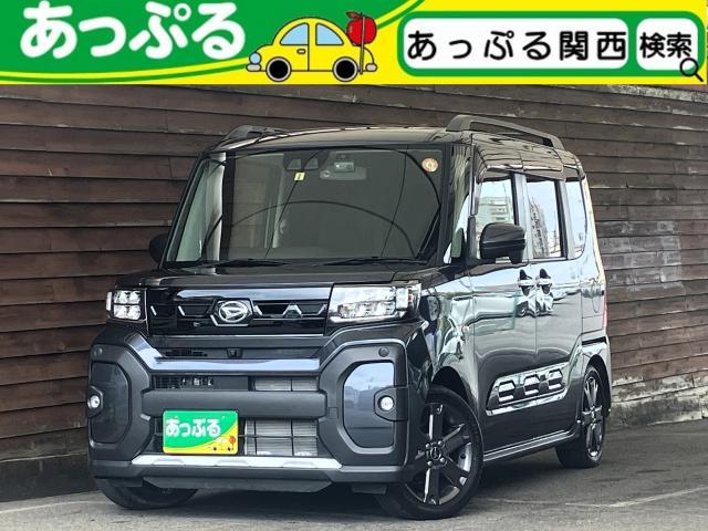2023 Daihatsu Tanto Fun Cross Fun Cross Turbo Genuine 9-inch DA All-around Both Power Doors ETC Front and Rear Drive Recorder