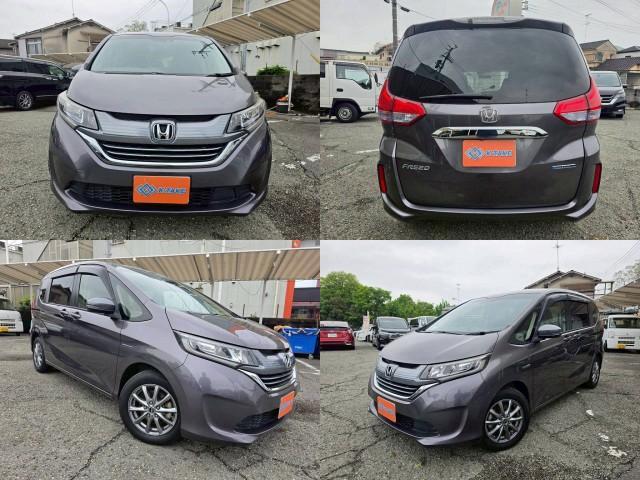 2016 Honda Freed Hybrid Hybrid G Honda Sensing Both Power Slide Doors Black Half Leather