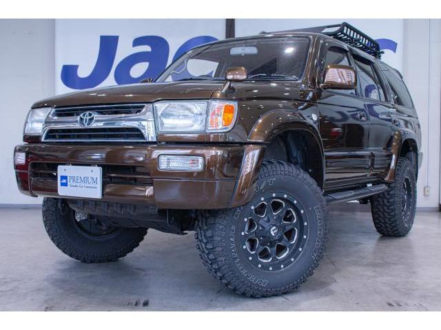 1996 Toyota Hilux Surf 5D SSR-X Aftermarket Navigation TV Lift-up FUEL 16AW Roof Rack Side Step