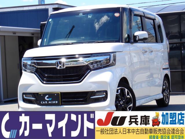 2018 Honda N-BOX CUSTOM G L Turbo Honda SENSING, Genuine 8-inch Premium Internavi