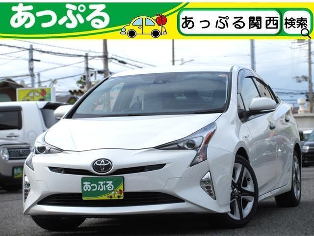 2016 Toyota Prius A Touring Selection Non-smoking Car Genuine 8-inch Navigation B Camera ETC Drive Recorder