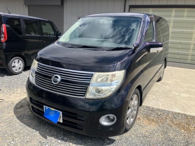 2010 Nissan Elgrand Special Highway Star Black Leather Navi Edition V