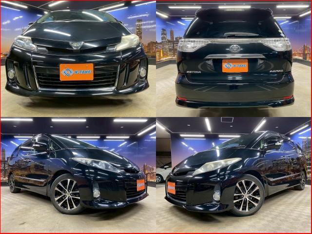 2013 Toyota Estima Aeras Premium Edition Both Sides Power Sliding Doors Flip-down Monitor