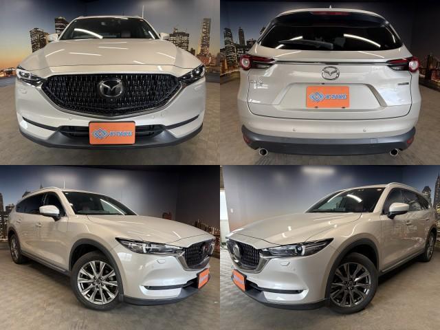 2021 MAZDA CX-8 XD L Package 4WD Red Leather Seats Flip-down