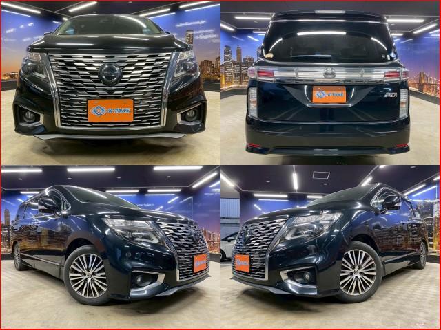 2021 Nissan Elgrand 250 Highway Star S Late Model Black Half Leather
