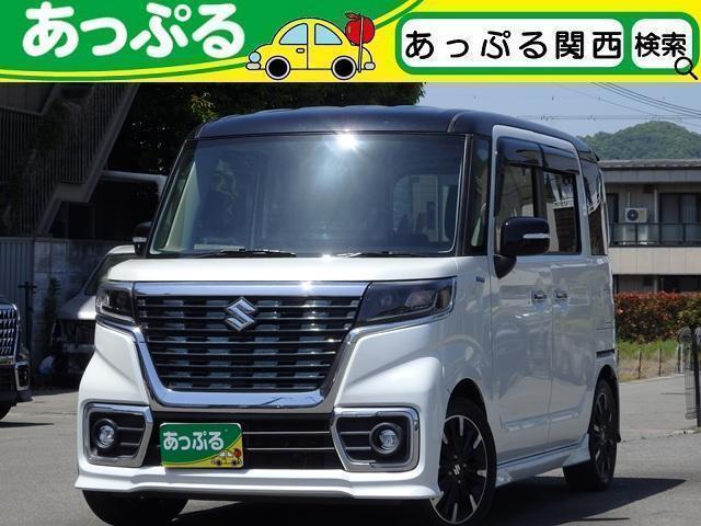 2018 Suzuki SPACIA CUSTOM Hybrid XS Turbo Aftermarket DA Dual Power Sliding Doors LED Auto Lights Driver's Seat Heater