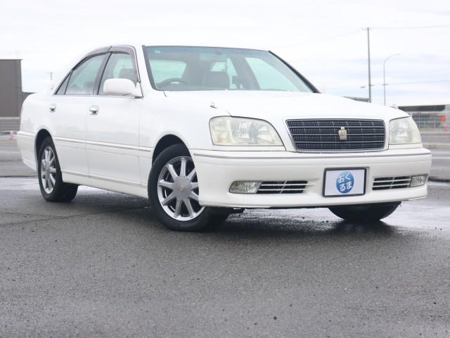 2003 Toyota Crown Royal Saloon Premium EMV Multi AV System Beige Leather Seats All Seats Power Seat