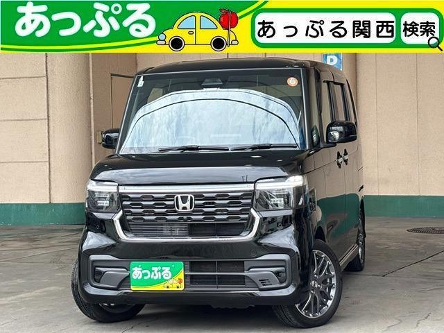 2024 Honda N BOX Custom Turbo, Non-smoking, 8-inch DA, Backup Camera, BTA, Dual Power Doors, Collision Mitigation