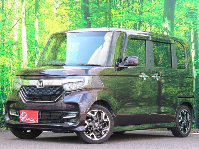 2018 Honda N-BOX CUSTOM G L Turbo Honda SENSING, Non-Smoking Vehicle, Both Sides Power Sliding Doors