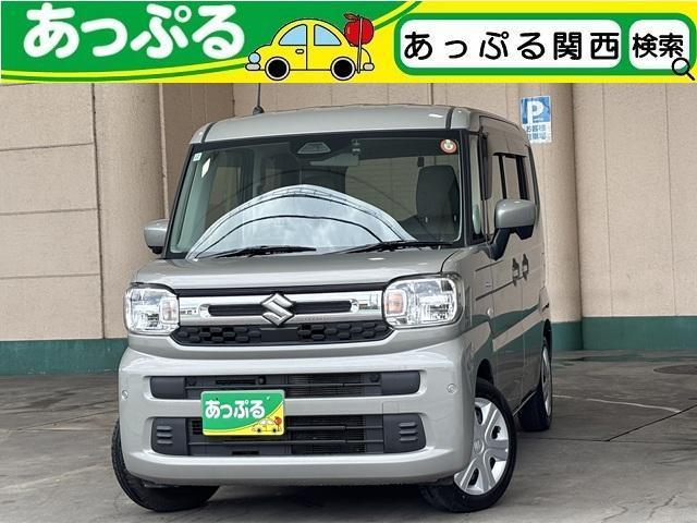 2024 Suzuki Spacia Hybrid X Non-smoking 9-inch Navigation All-around Front/Rear Dashcam BTA Collision Mitigation