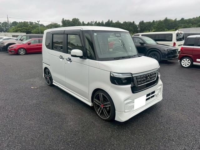 2024 Honda N BOX Custom Turbo 4WD MUGEN Aero Parts Aftermarket 17-inch AW Coilovers Genuine 9-inch Navigation Multi-View Camera