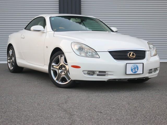 2004 Toyota Soarer 430SCV Mark Levinson Sound Interior Ecru Leather Seats & Bird's-eye Maple Interior Panel