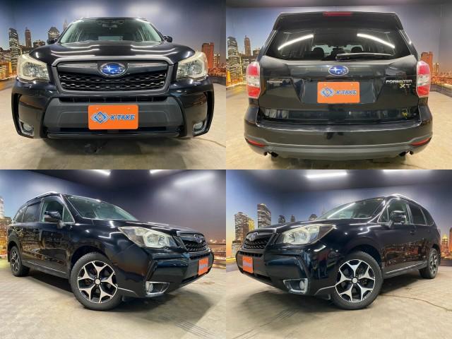 2014 Subaru Forester 2.0XT EyeSight Black half leather 4WD Carrozzeria Navi
