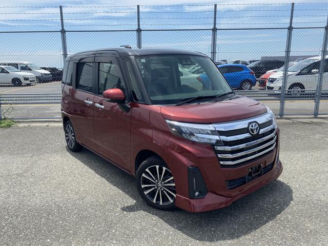 2021 Toyota ROOMY Custom G-T Genuine 9-inch Navi, TV, Panoramic View Monitor, Both Side Power Sliding Doors