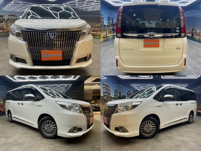 2015 Toyota ESQUIRE Hybrid Gi Black Leather Seats Dual Power Sliding Doors
