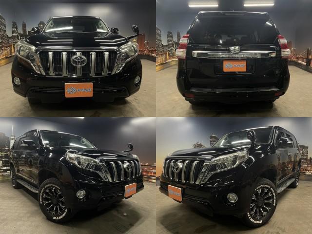 2014 Toyota LandCruiser Prado 5D TX L Package Late Model Sunroof Black Leather