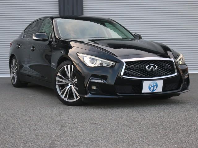 2018 Nissan Skyline Hybrid 350GT Hybrid Type SP Beige Interior Leather Seats Around View Monitor