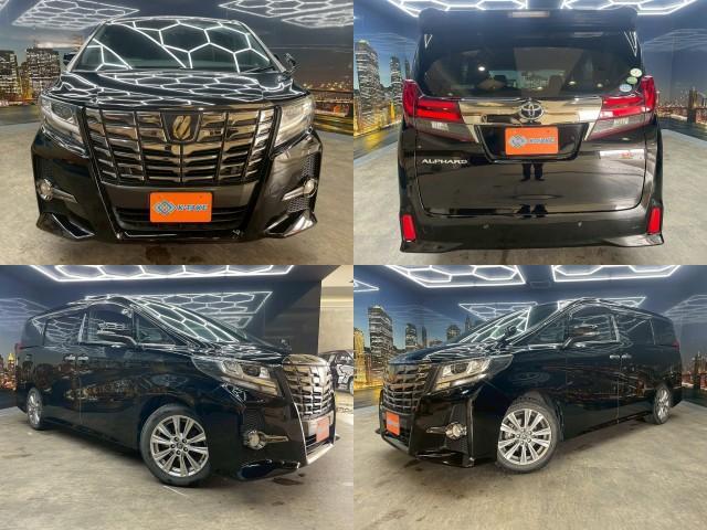 2017 Toyota Alphard 2.5S A Package Type Black Semi-Leather Rear Seat Monitor