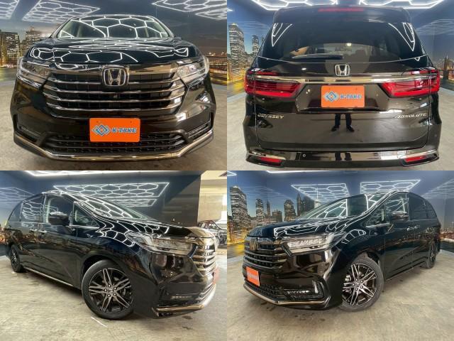 2021 Honda Odyssey Absolute EX Late Model Black Half Leather Both Power Sliders