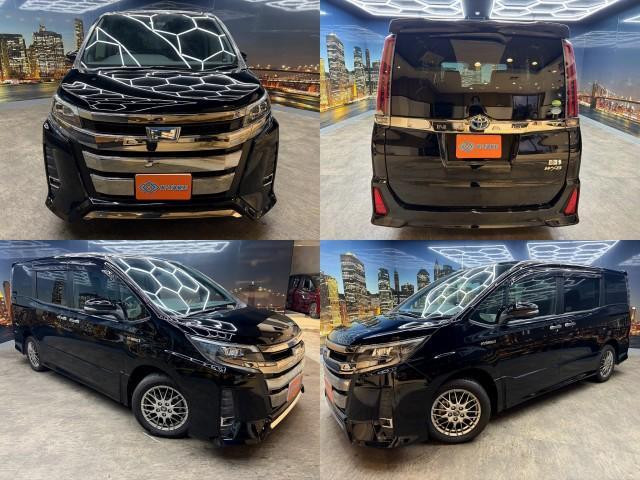 2018 Toyota Noah Hybrid Hybrid Si Double Bee Late Model Black Semi-Leather