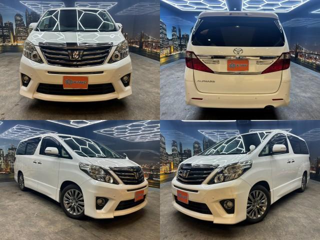 2013 Toyota ALPHARD 240S Type Gold Black Half Leather Dual Power Sliding Doors
