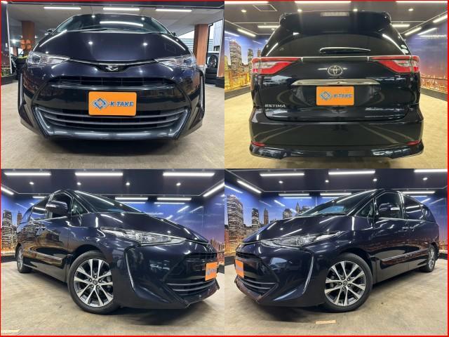 2016 Toyota Estima Aeras Premium-G Late Model Black Half Leather