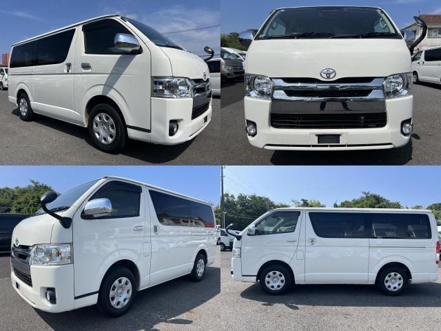 2019 Toyota HIACE VAN Long DX GL Package Gasoline Alpine Navi TV Back Camera Non-Smoking