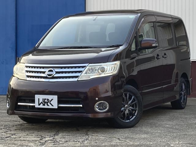 2009 Nissan SERENA Highway Star V Aero Selection AIS Certified 4 Navigations B Camera Flip ETC