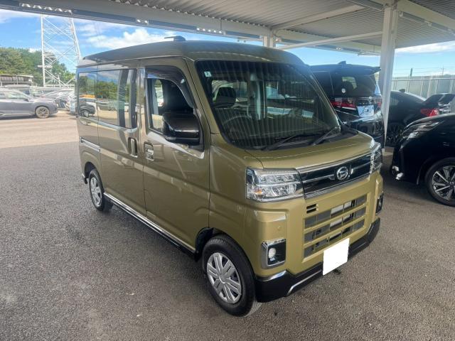 2023 Daihatsu Atrai Van RS 4WD Genuine Navigation, TV, Backup Camera, Both Power Sliding Doors