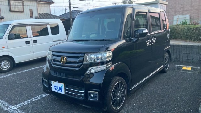 2016 Honda N BOX Custom G Turbo SS Black Style Package