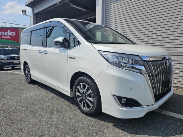 2018 Toyota ESQUIRE HV Gi, Genuine 9-inch Navigation TV, Rear Flip-Down Monitor, Heater, ETC, Drive Recorder