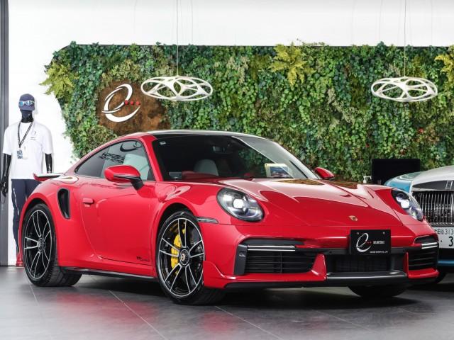 2021 Porsche 911 911 Turbo S OP507 Carmine Red Exclusive Interior Sport Design Package